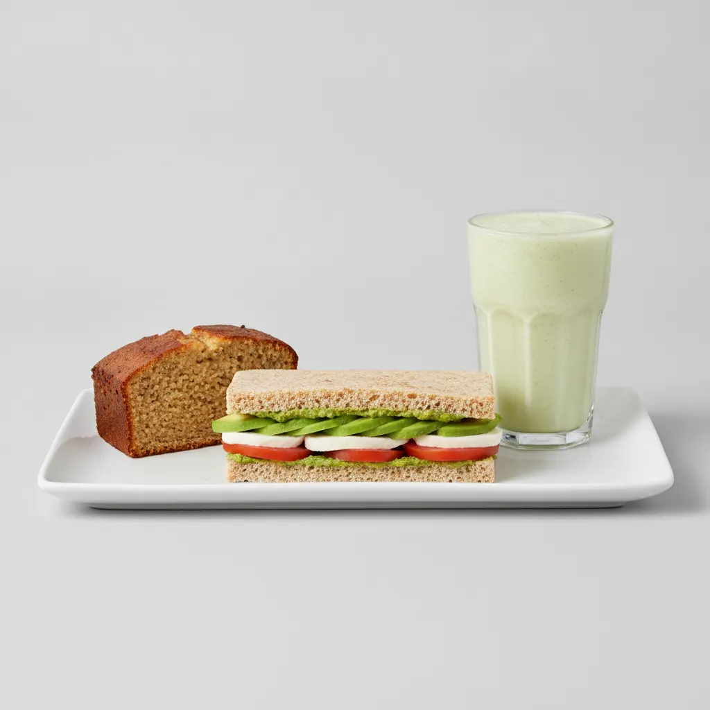 The Ultimate JOE Trio — Avocado Sandwich, Avo Shake, Banana Bread The Ultimate JOE Trio — Avocado Sandwich, Avo Shake, Banana Bread