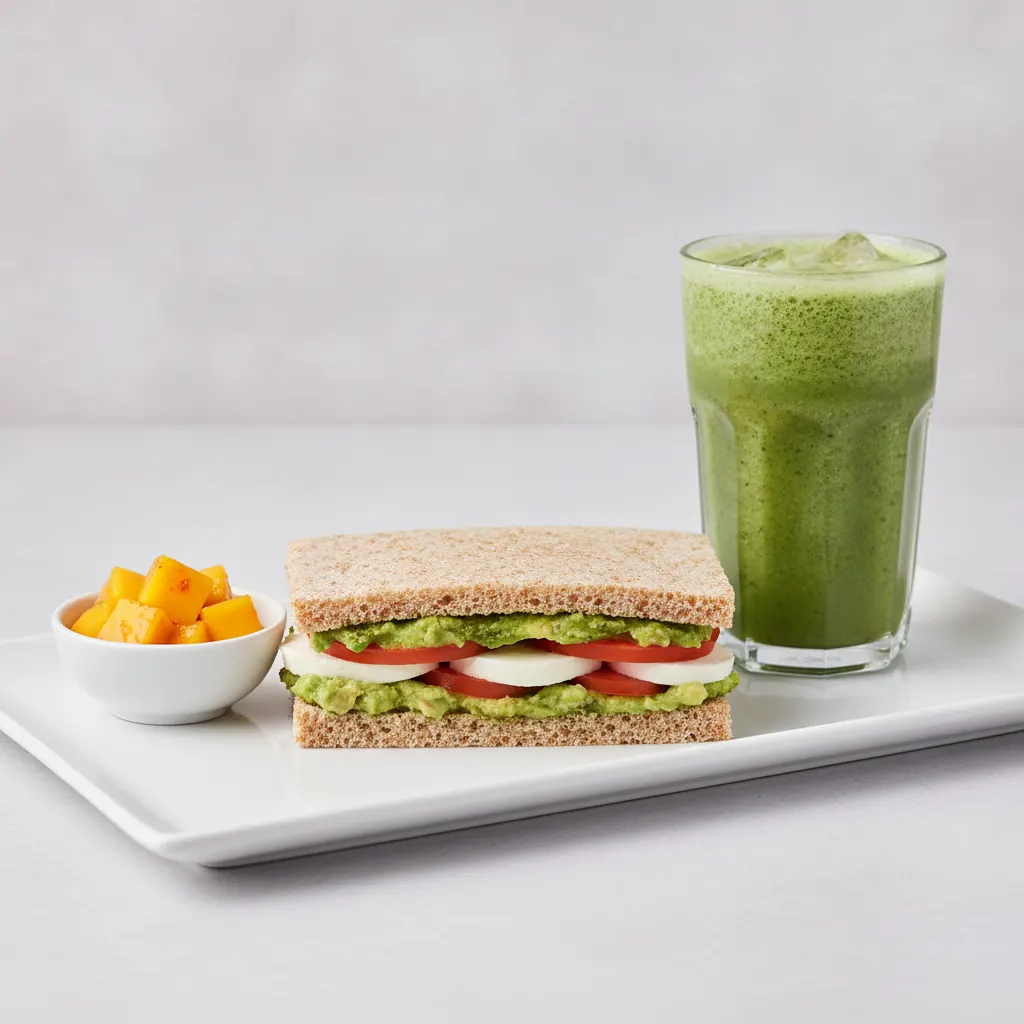 The Ultimate JOE Trio — Avocado Sandwich, Green Tonic, Tangy Mango Bites The Ultimate JOE Trio — Avocado Sandwich, Green Tonic, Tangy Mango Bites