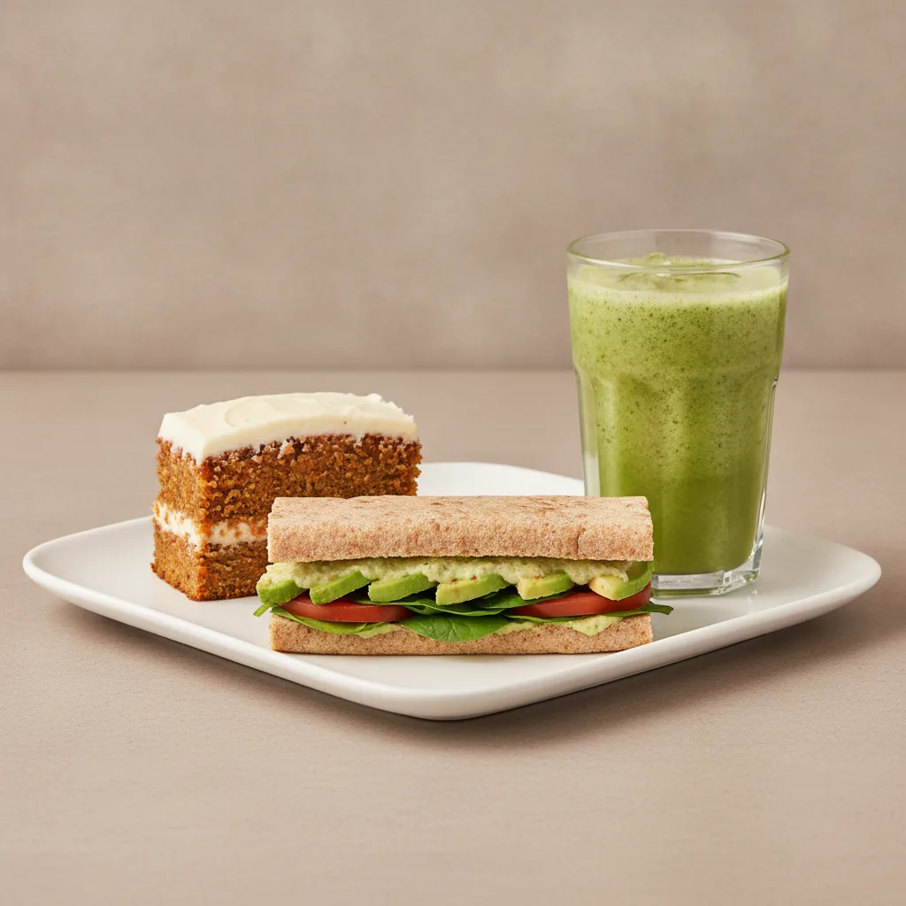 The Ultimate JOE Trio — DF Avocado Sandwich, Prince of Green, Carrot Cake The Ultimate JOE Trio — DF Avocado Sandwich, Prince of Green, Carrot Cake