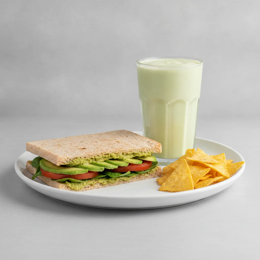 The Ultimate JOE Trio — DF Avocado Sandwich, Avo Shake, JOE's Protein Chips The Ultimate JOE Trio — DF Avocado Sandwich, Avo Shake, JOE's Protein Chips