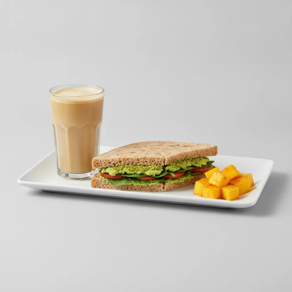 The Ultimate JOE Trio — DF Avocado Sandwich, Coffee Shake, Tangy Mango Bites The Ultimate JOE Trio — DF Avocado Sandwich, Coffee Shake, Tangy Mango Bites