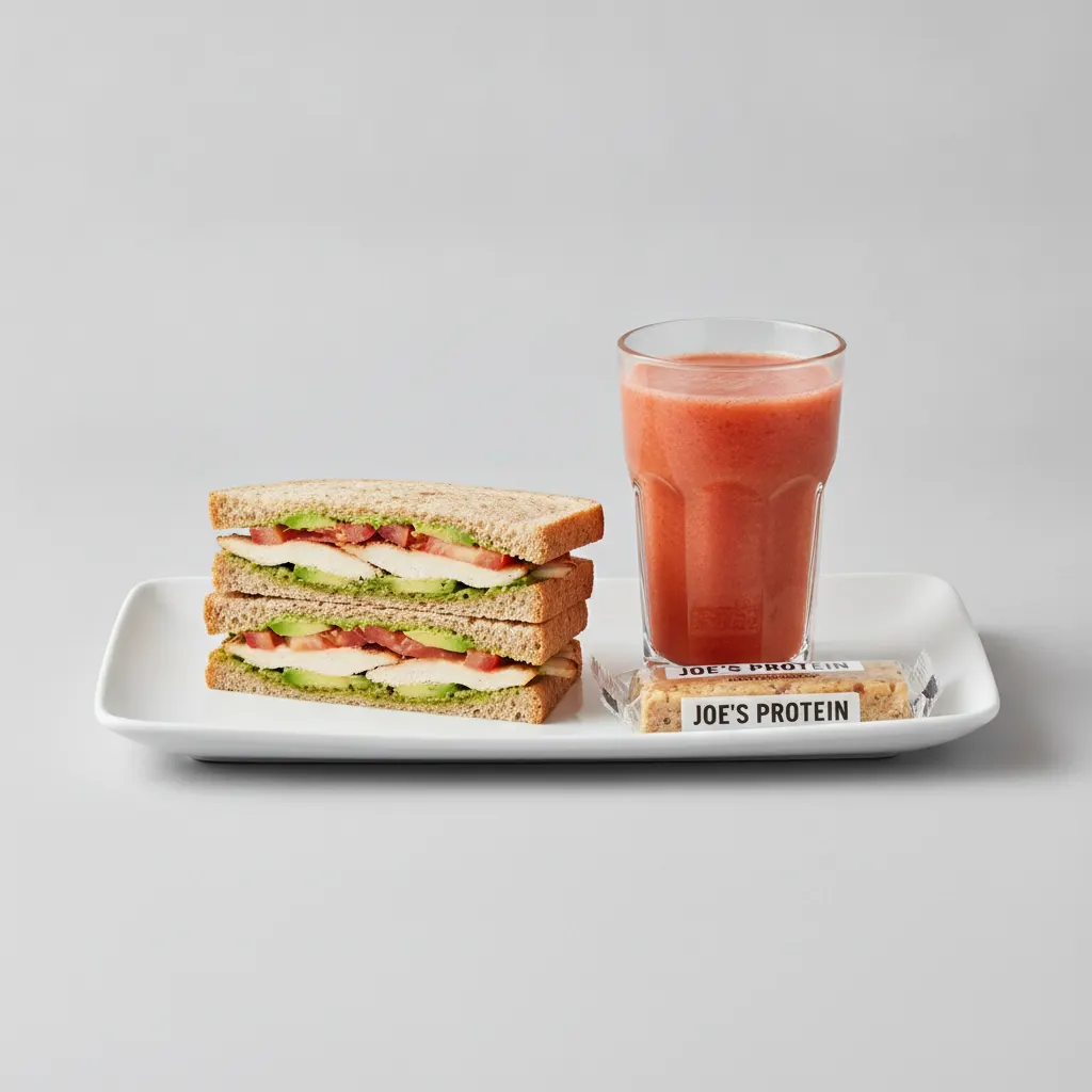 The Ultimate JOE Trio — JOE's Club Sandwich, Stress Down, JOE's Protein Bar The Ultimate JOE Trio — JOE's Club Sandwich, Stress Down, JOE's Protein Bar