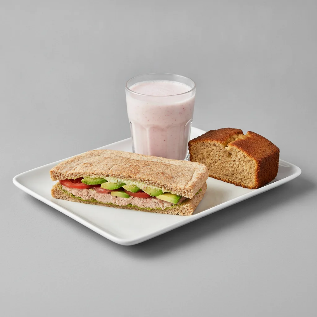 The Ultimate JOE Trio — Tunacado Sandwich, Power Shake, Banana Bread The Ultimate JOE Trio — Tunacado Sandwich, Power Shake, Banana Bread