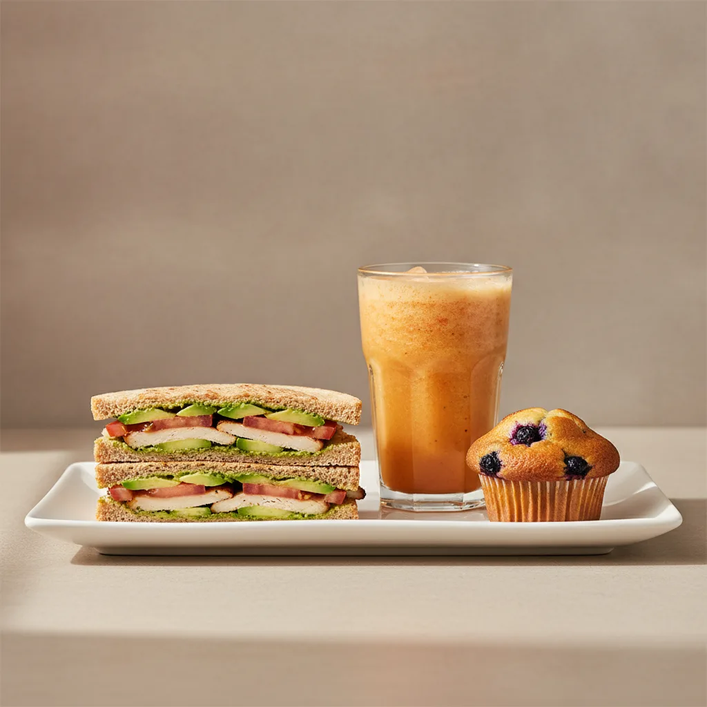 The Ultimate JOE Trio — JOE's Club Sandwich, Go Away DOC, Blueberry Muffin The Ultimate JOE Trio — JOE's Club Sandwich, Go Away DOC, Blueberry Muffin