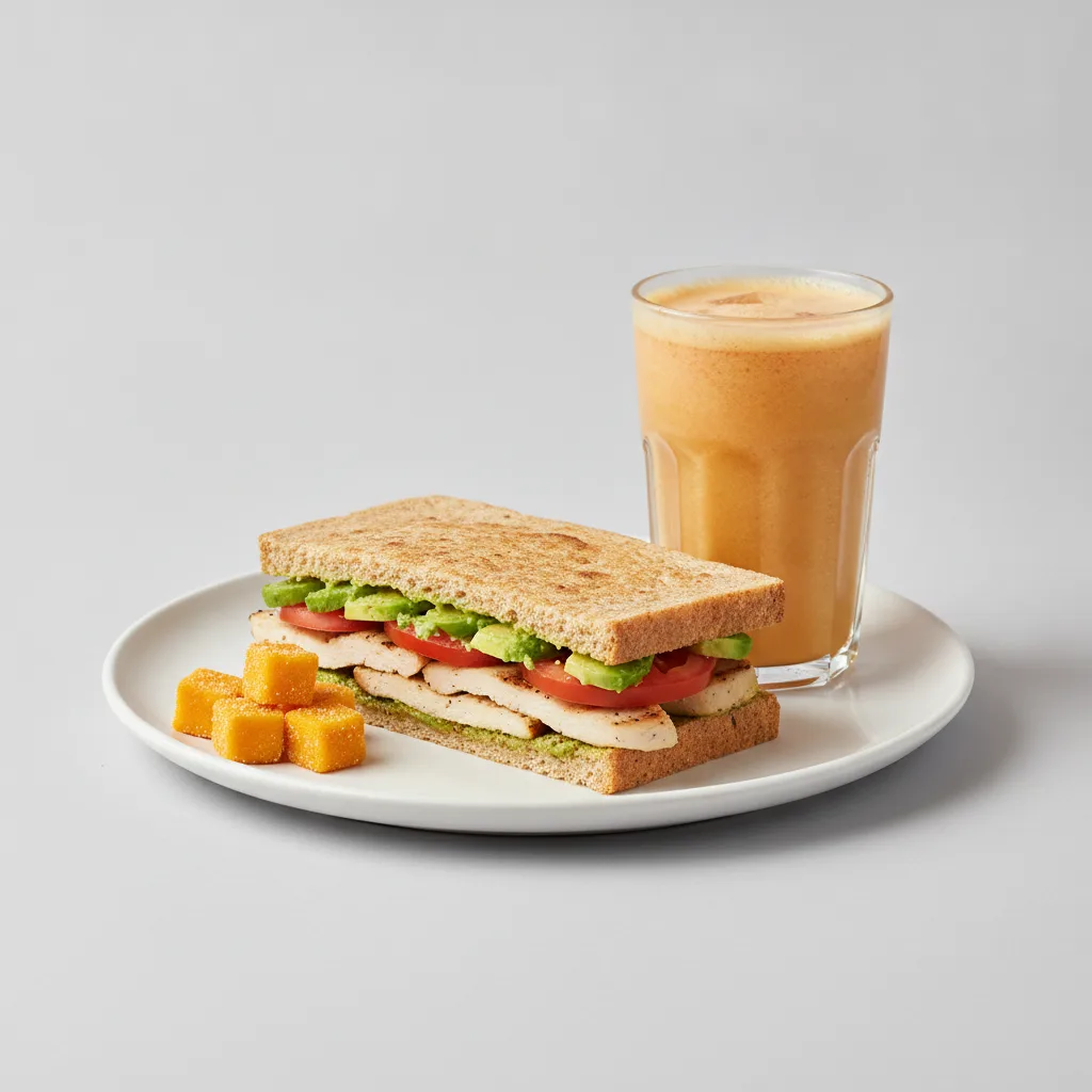 The Ultimate JOE Trio — JOE's Club Sandwich, Pick Me Up, Tangy Mango Bites The Ultimate JOE Trio — JOE's Club Sandwich, Pick Me Up, Tangy Mango Bites