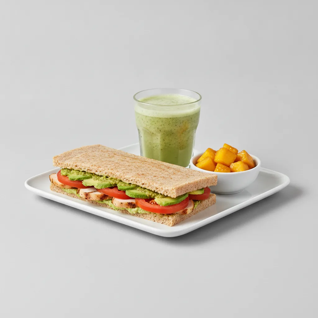 The Ultimate JOE Trio — JOE's Club Sandwich, Green Sport, Tangy Mango Bites The Ultimate JOE Trio — JOE's Club Sandwich, Green Sport, Tangy Mango Bites