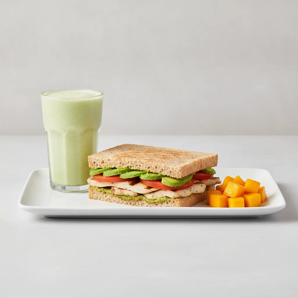 The Ultimate JOE Trio — JOE's Club Sandwich, Avo Shake, Tangy Mango Bites The Ultimate JOE Trio — JOE's Club Sandwich, Avo Shake, Tangy Mango Bites