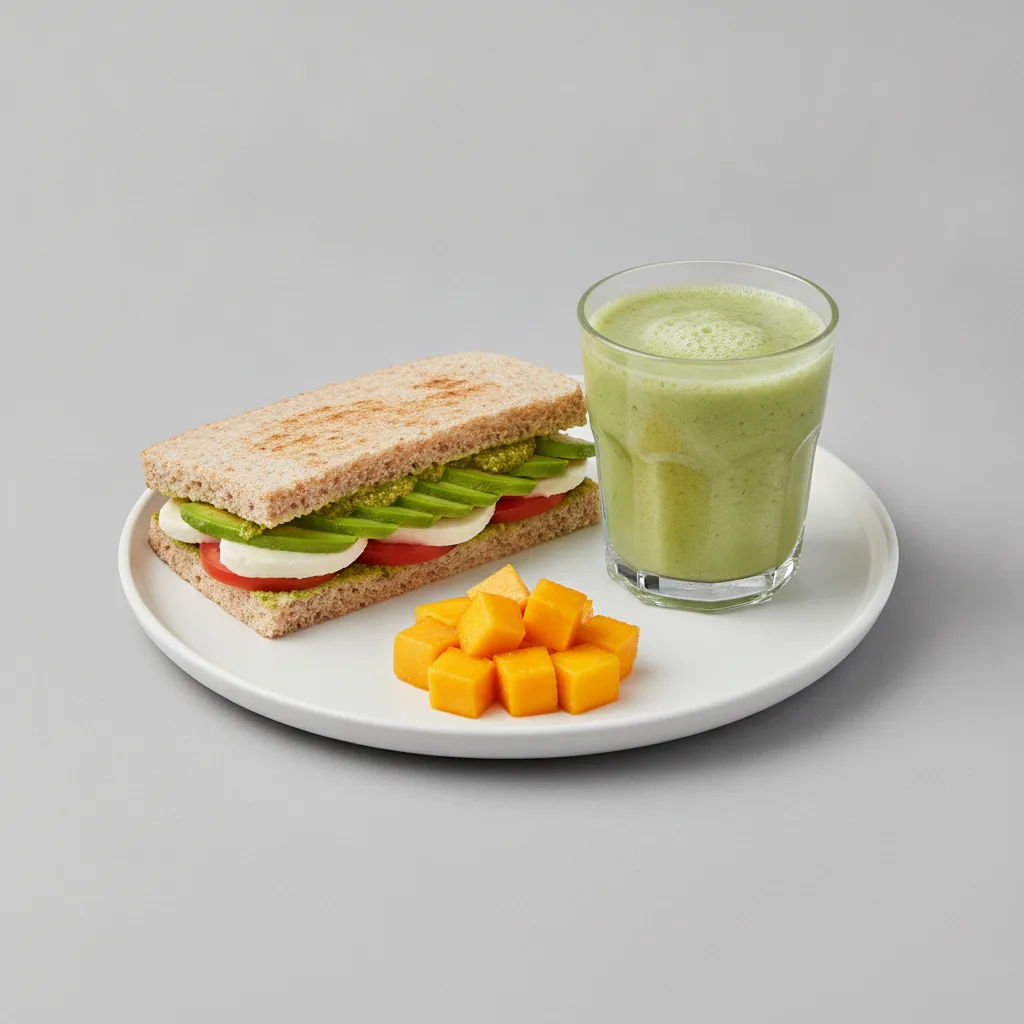 The Ultimate JOE Trio — Avocado Sandwich, Green Sport, Tangy Mango Bites The Ultimate JOE Trio — Avocado Sandwich, Green Sport, Tangy Mango Bites