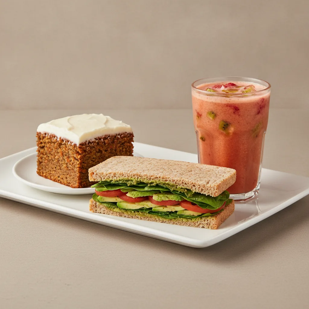 The Ultimate JOE Trio — DF Avocado Sandwich, Iron Man, Carrot Cake The Ultimate JOE Trio — DF Avocado Sandwich, Iron Man, Carrot Cake