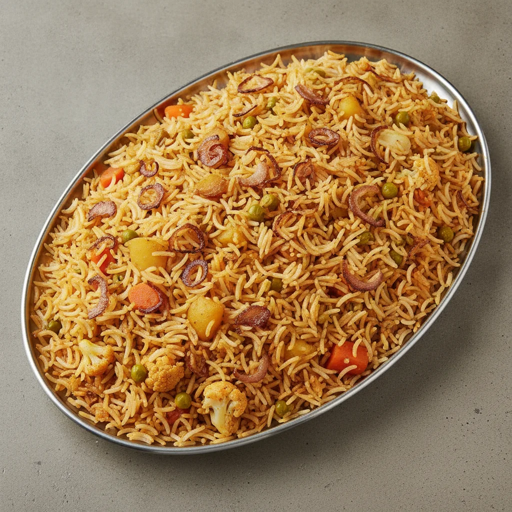 Veggie Biryani (Medium Tray)