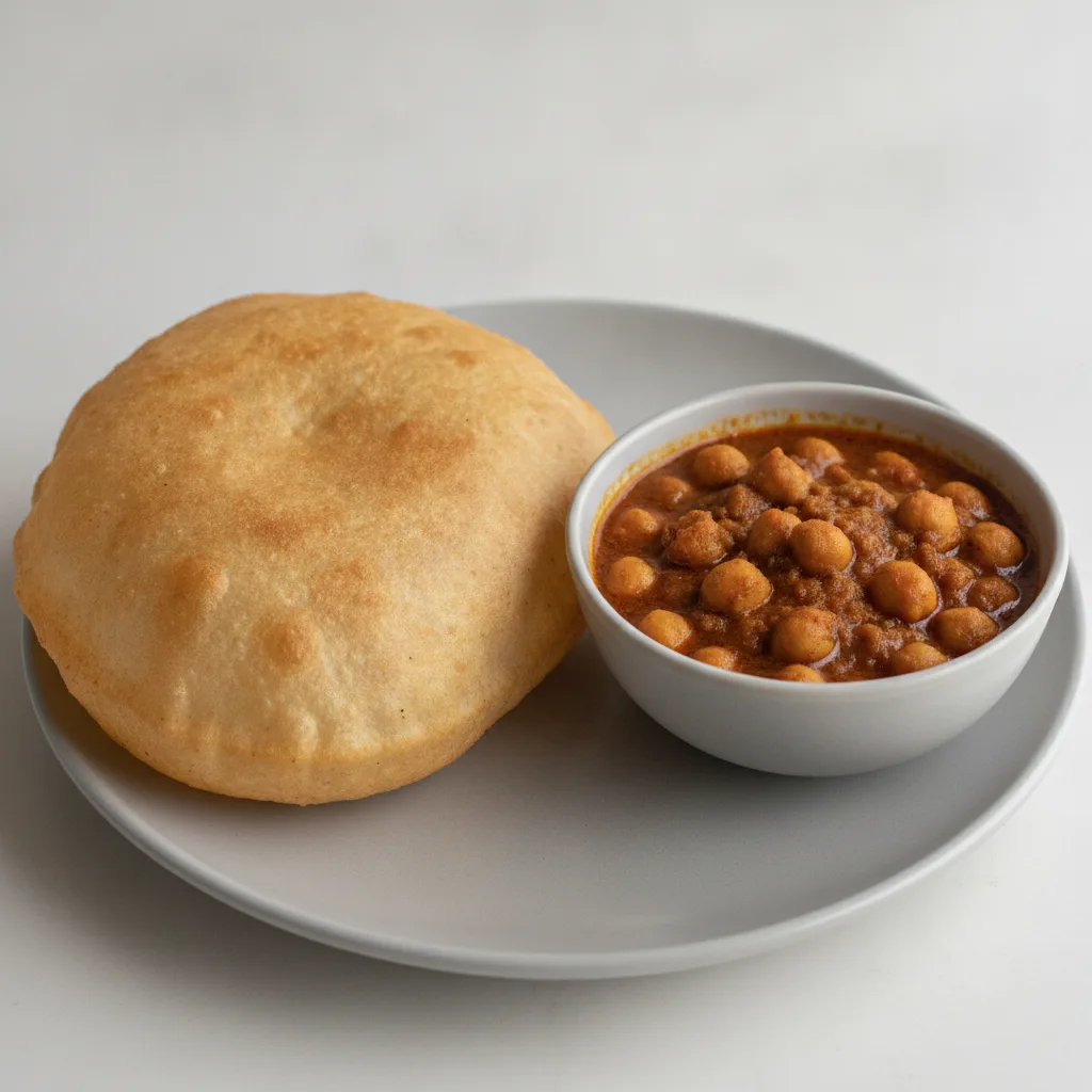 Chhole (Chickpea) Bhatura