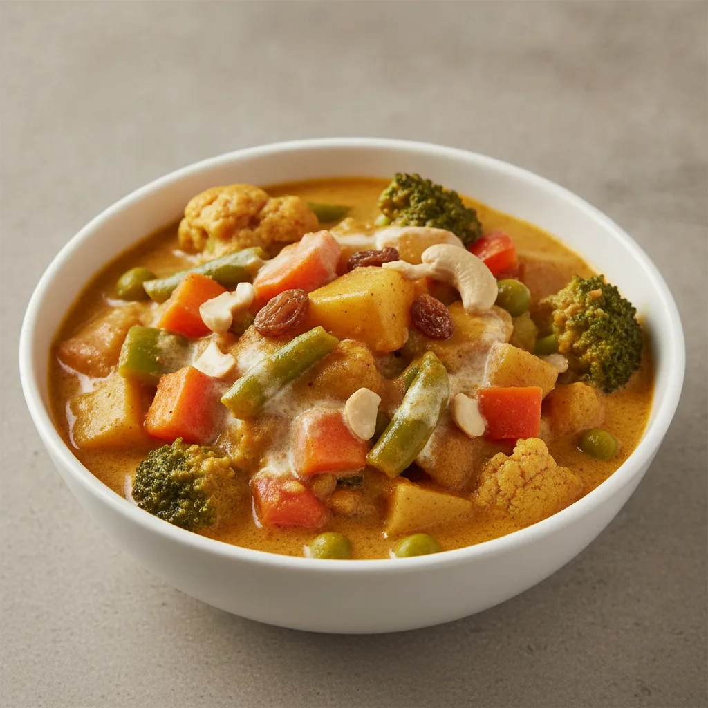 Mixed Vegetable Korma
