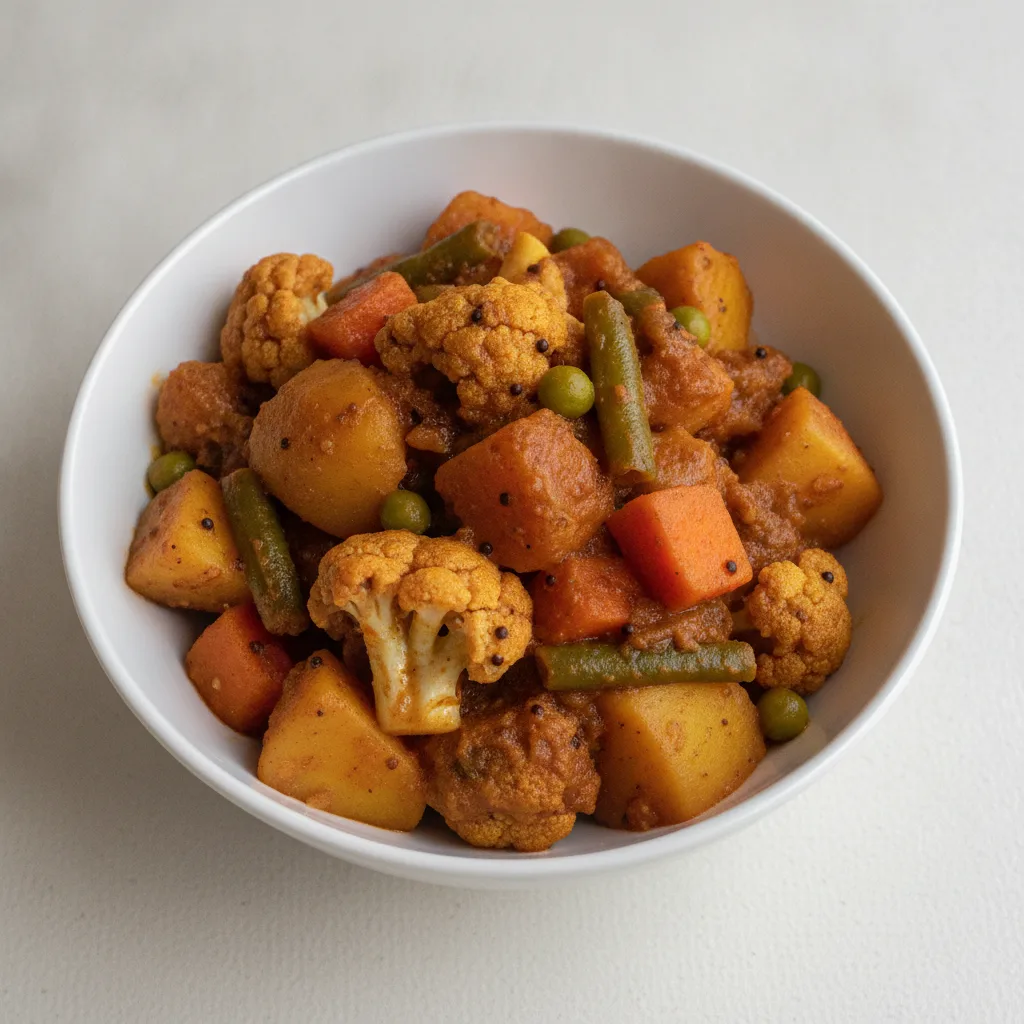 Mixed Veggie Vindaloo