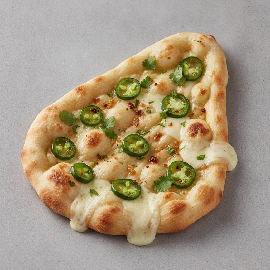 Jalapeno Garlic Cheese Naan