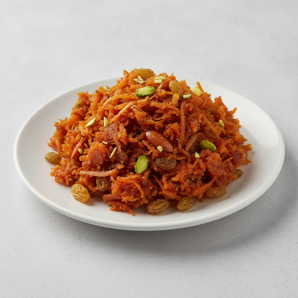 Gajar Halwa (Carrot Pudding)