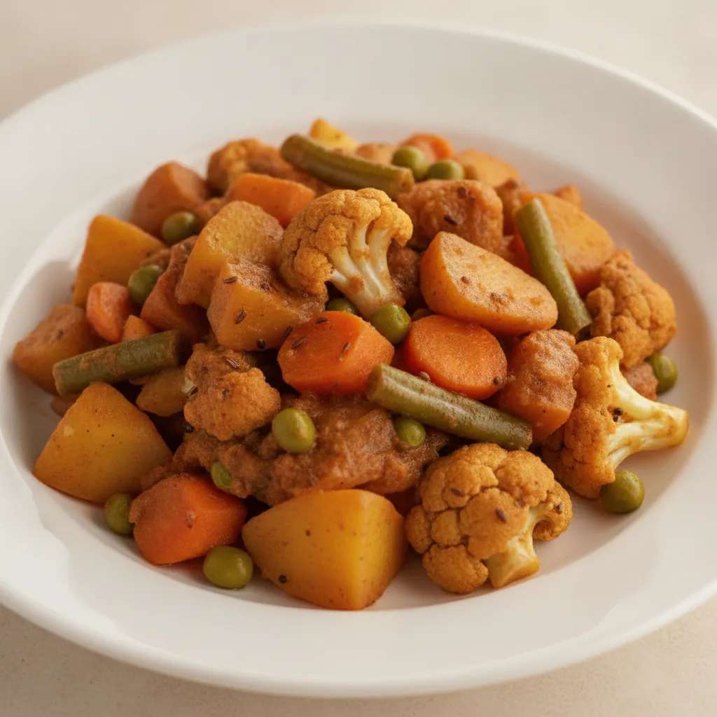 Mixed Vegetable Curry (Vegan)