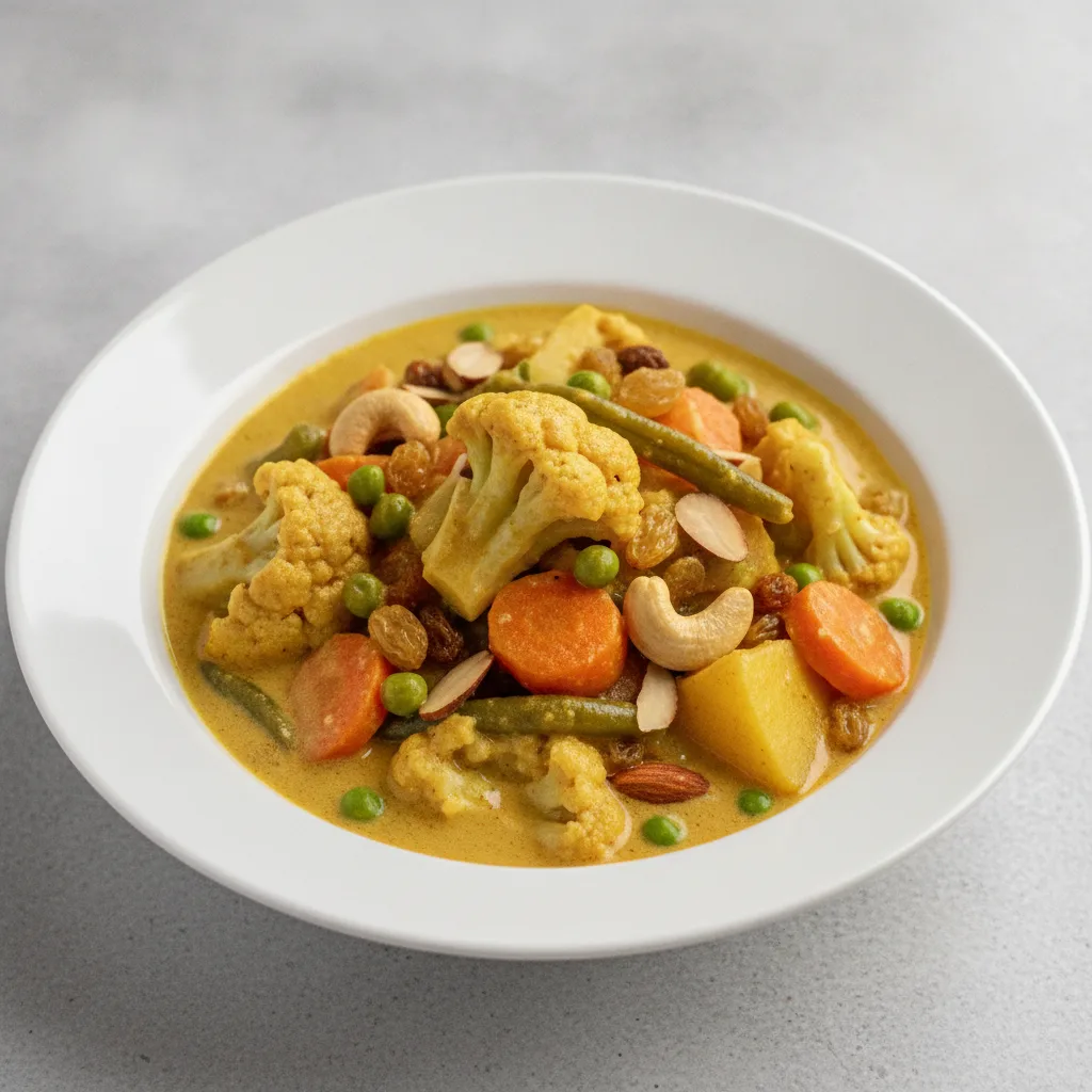 Mixed Vegetable Korma (Vegan)