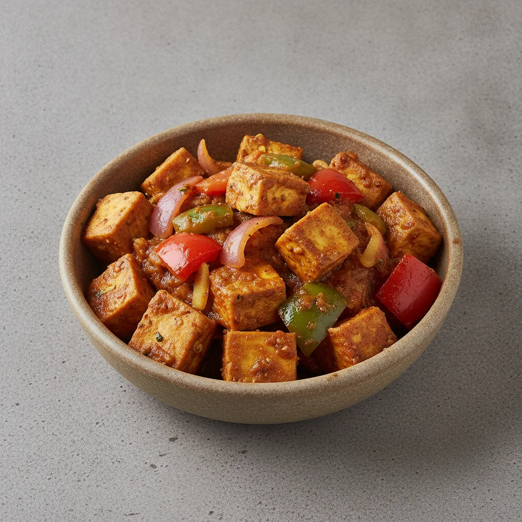 Tofu Kadai (Vegan)