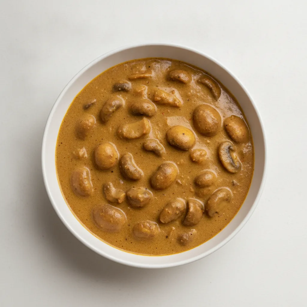 Mushroom Curry (Vegan)