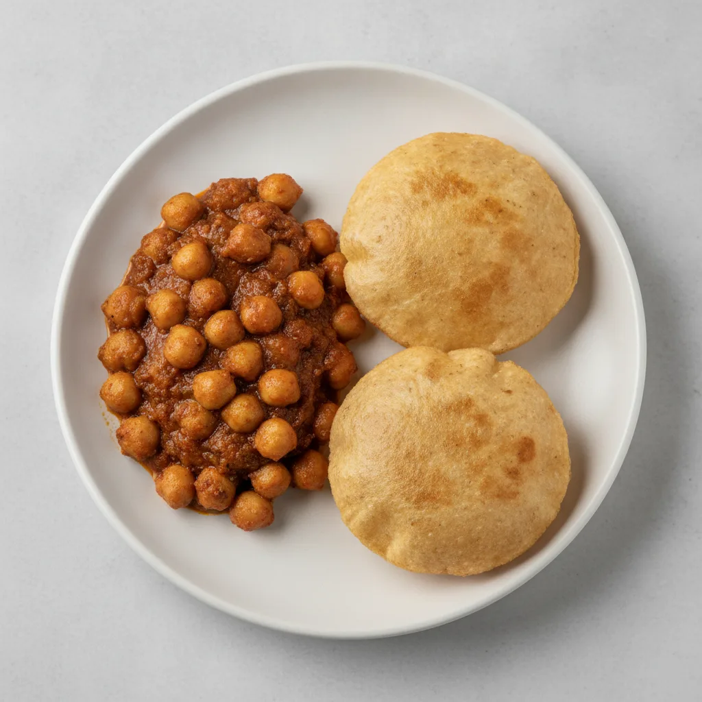 Chhole Puri (Vegan)