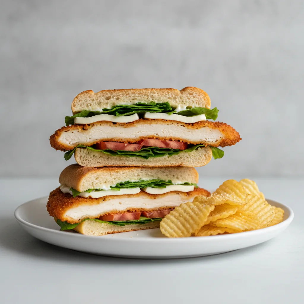 Chicken Cutlet Sandwich Chicken Cutlet Sandwich