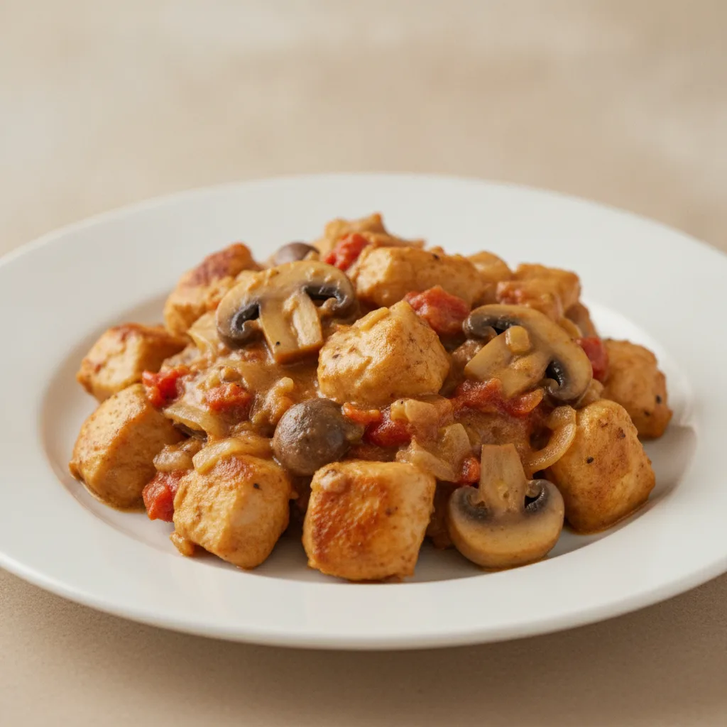 Chicken Stroganoff (Estrogonofe de Frango)
