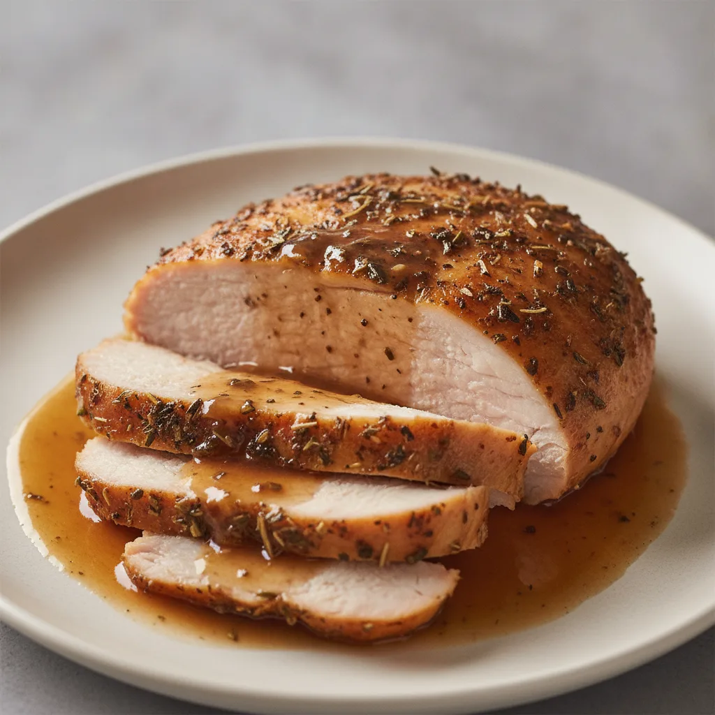 Sage and Apple Cider Roasted Turkey
