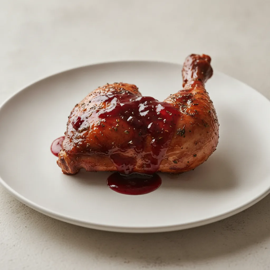 Cranberry-Balsamic Roasted Chicken (Bone-In)