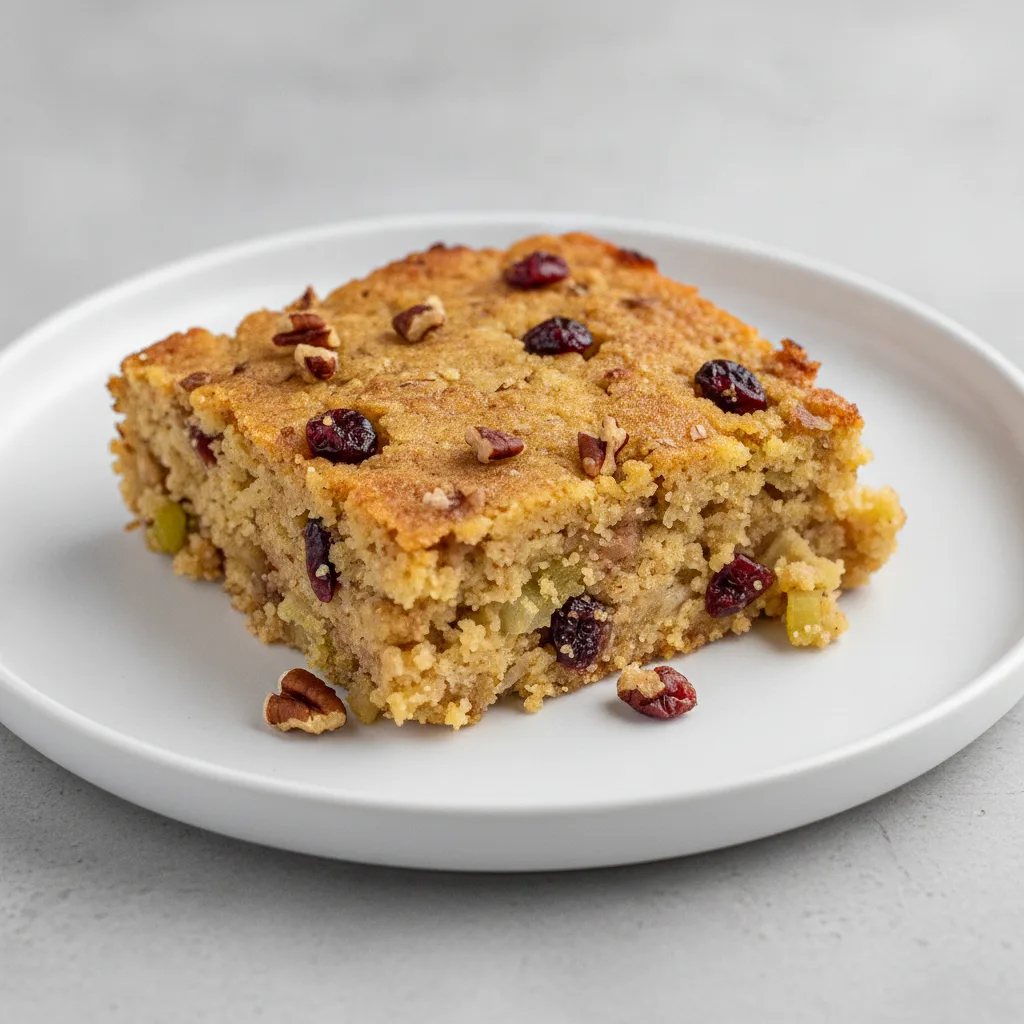 Cranberry and Pecans Cornbread Dressing
