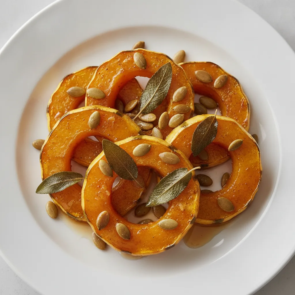 Brown Butter Delicata Squash