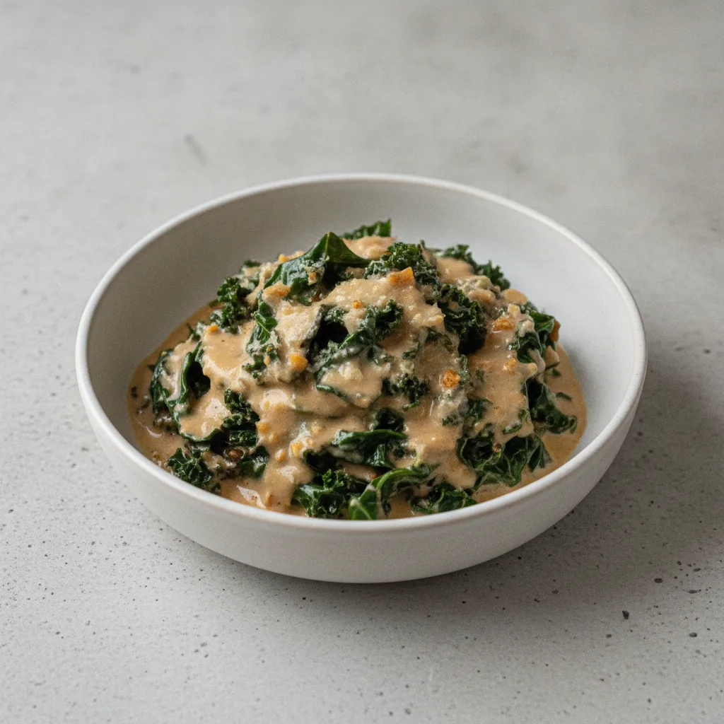 Creamed Winter Greens