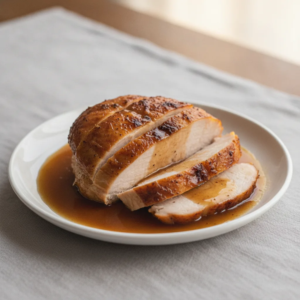 Sage and Apple Cider Roasted Turkey Sage and Apple Cider Roasted Turkey
