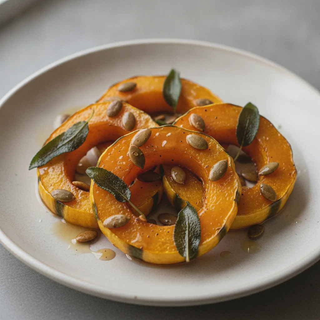Brown Butter Delicata Squash Brown Butter Delicata Squash