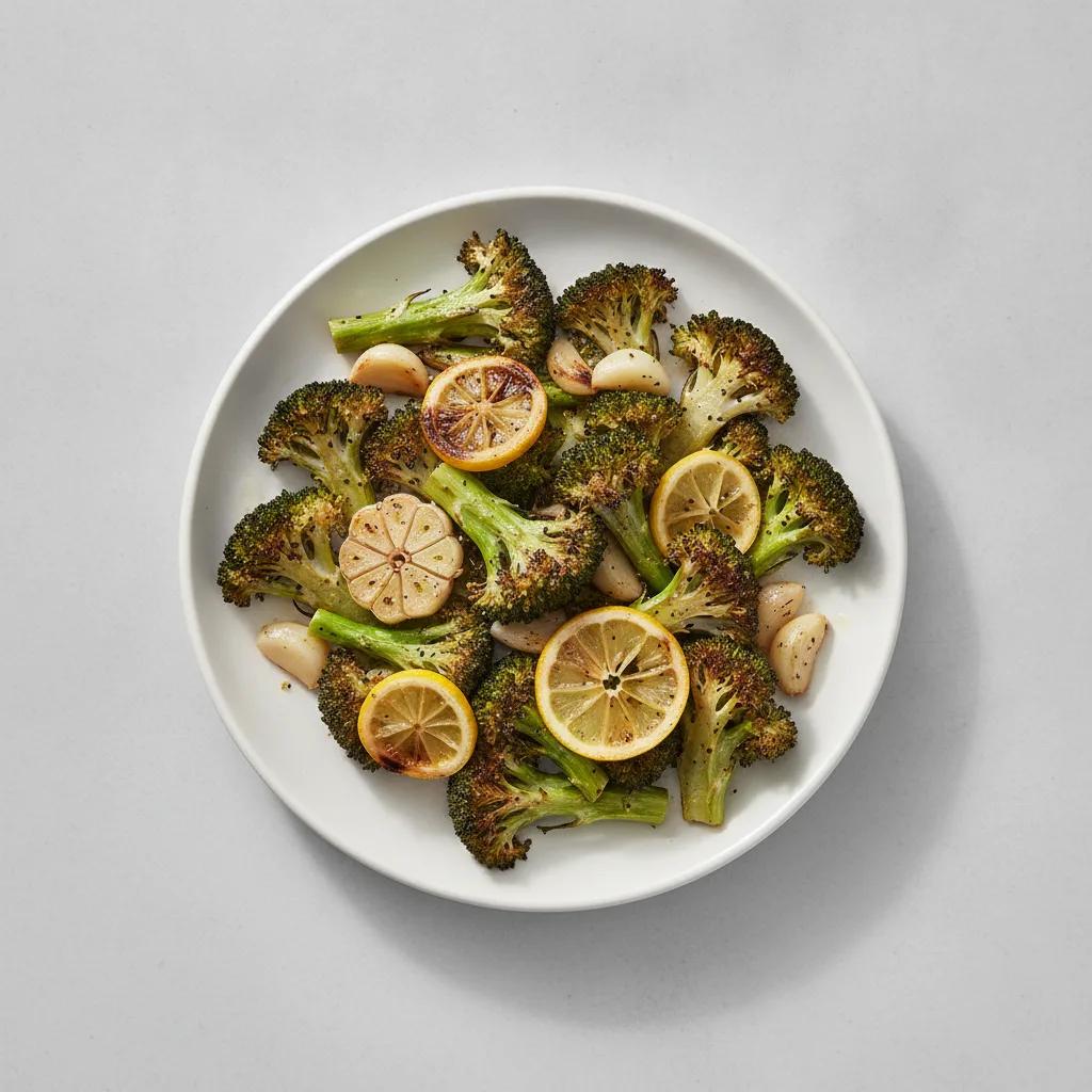 Charred Broccoli with Lemon Charred Broccoli with Lemon