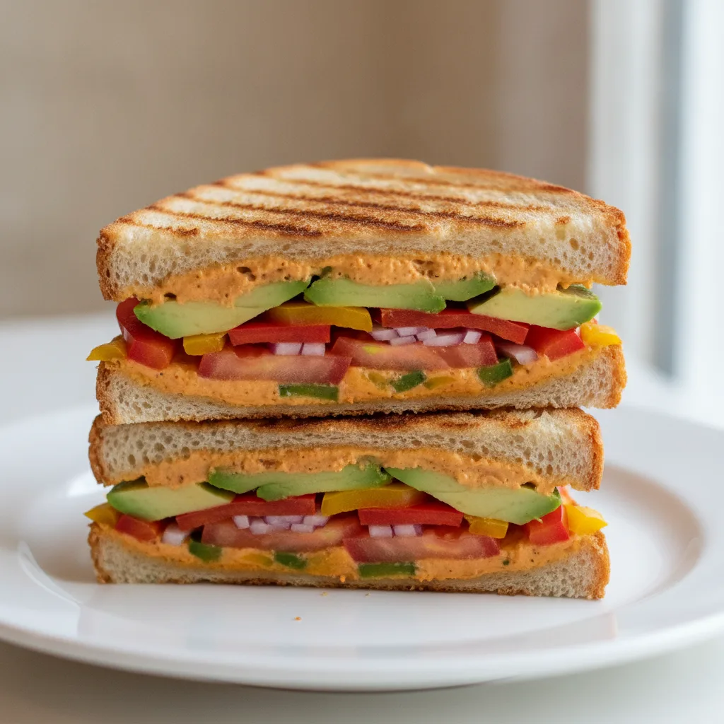Veggie Delight Panini Veggie Delight Panini