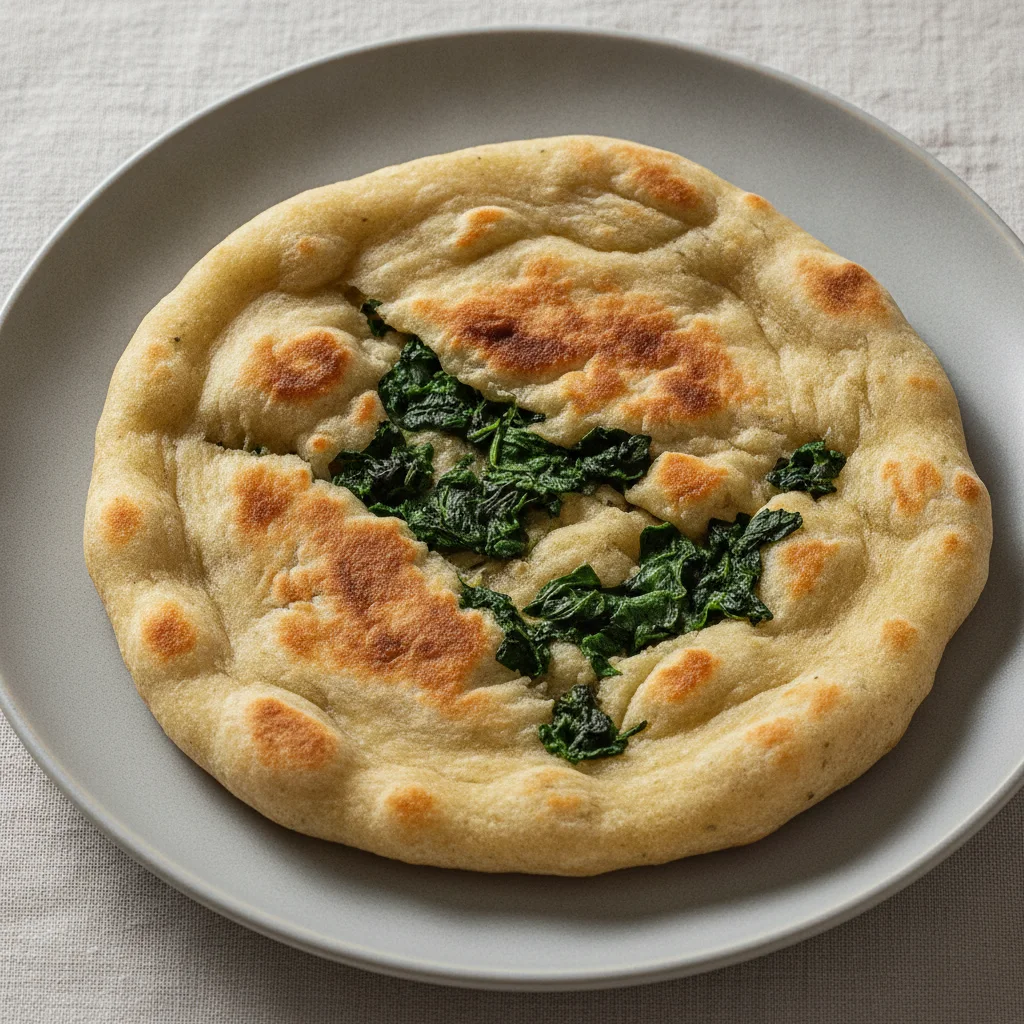 Spinach Naan