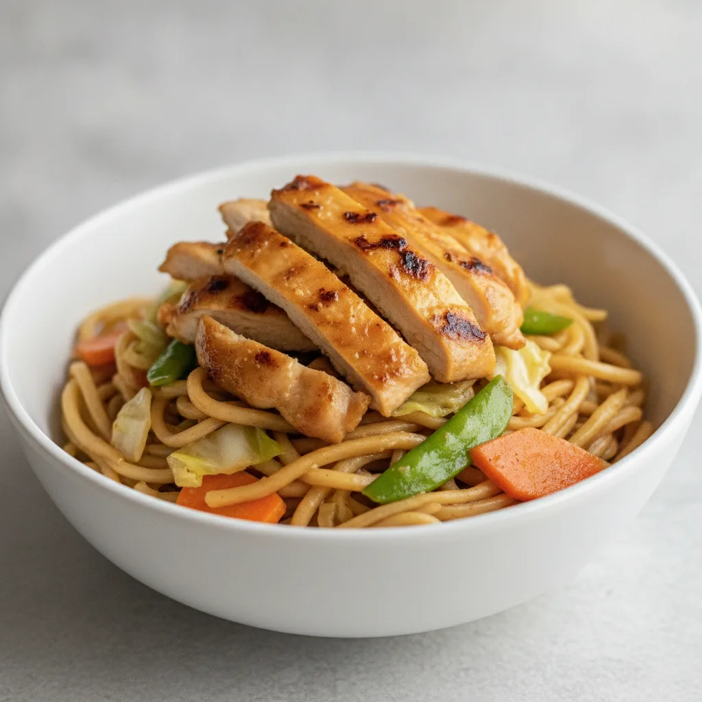 Pancit Bam-I Bowl with Chicken Pancit Bam-I Bowl with Chicken