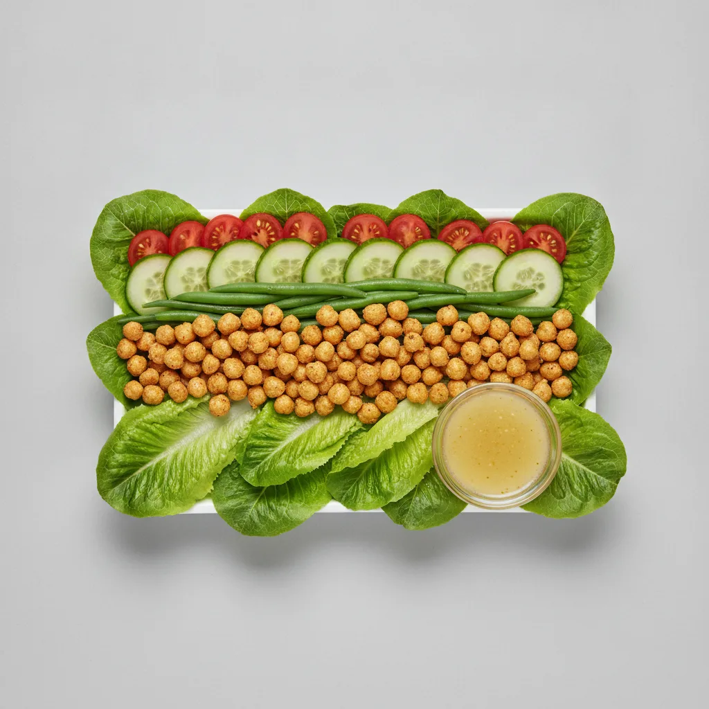Vegan Composed Salad (half tray) Vegan Composed Salad (half tray)