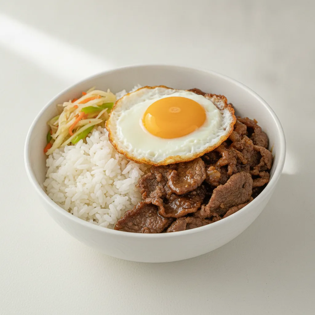 Beef Tapa Rice Bowl Beef Tapa Rice Bowl