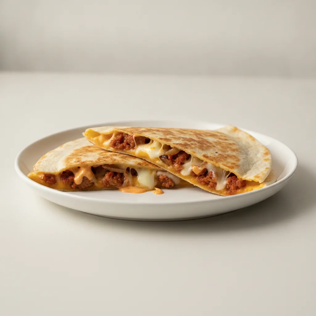 Spicy Pork Quesadilla Spicy Pork Quesadilla