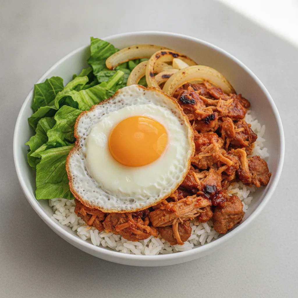 Simple BBQ Pork Bowl Simple BBQ Pork Bowl