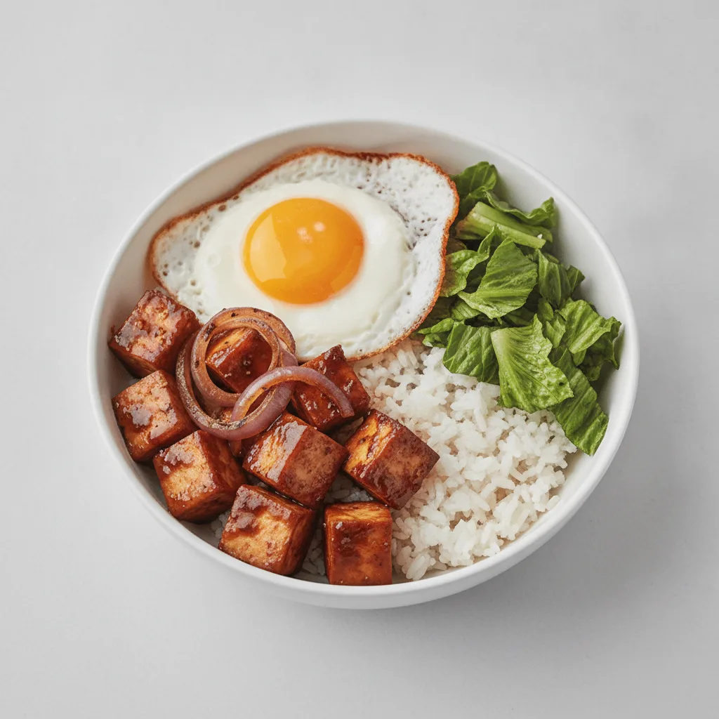 Simple BBQ Tofu Bowl Simple BBQ Tofu Bowl