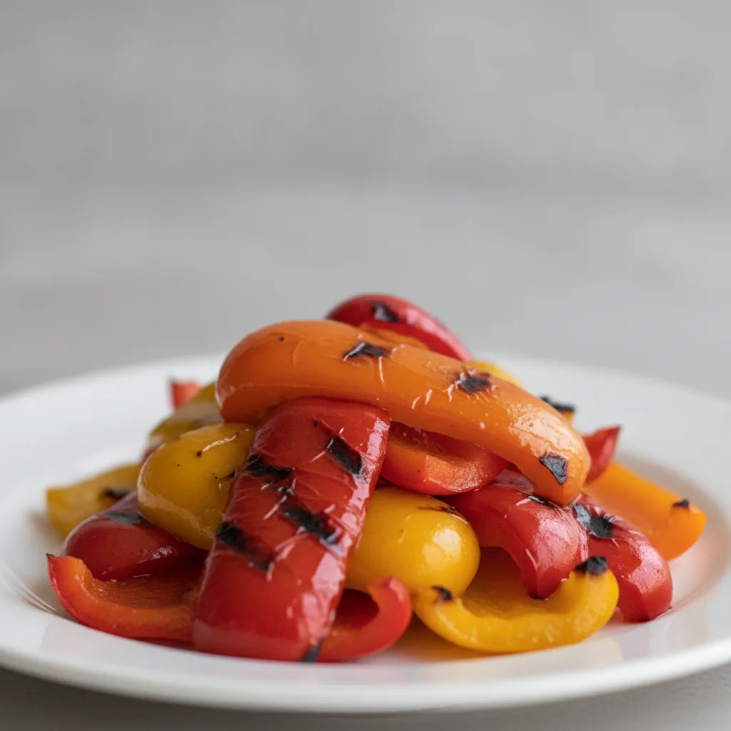 Grilled Bell Pepper Grilled Bell Pepper