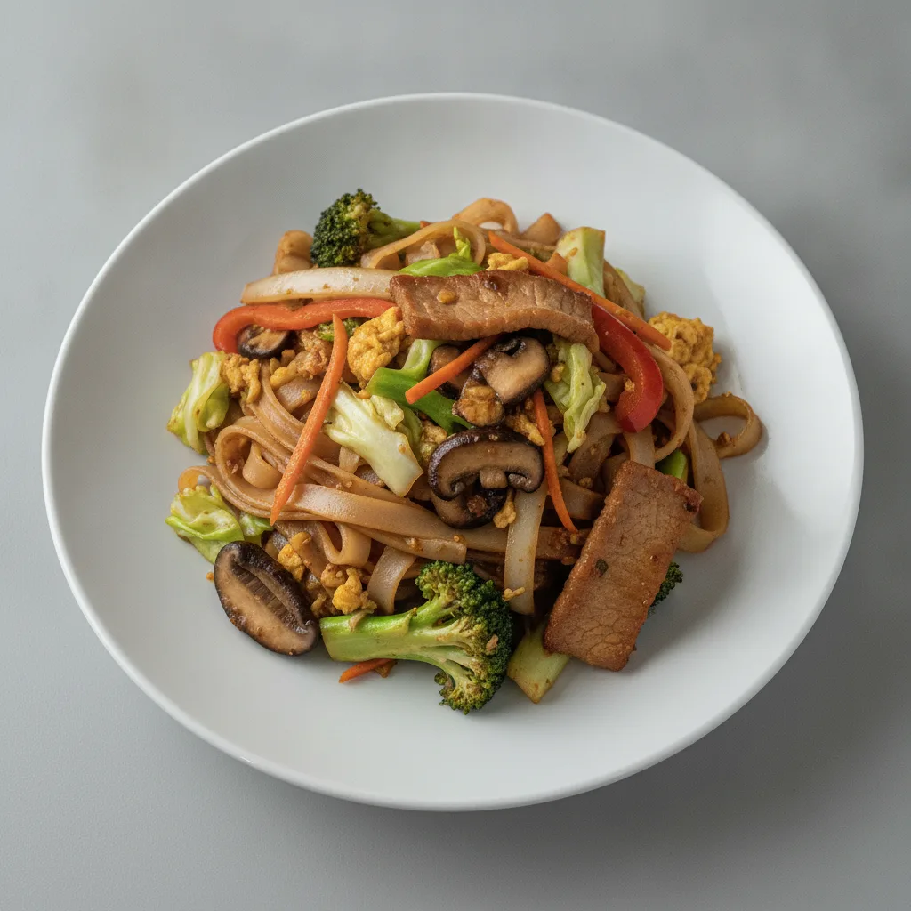 Pad Kee Mao (Drunken Noodles) - Pork