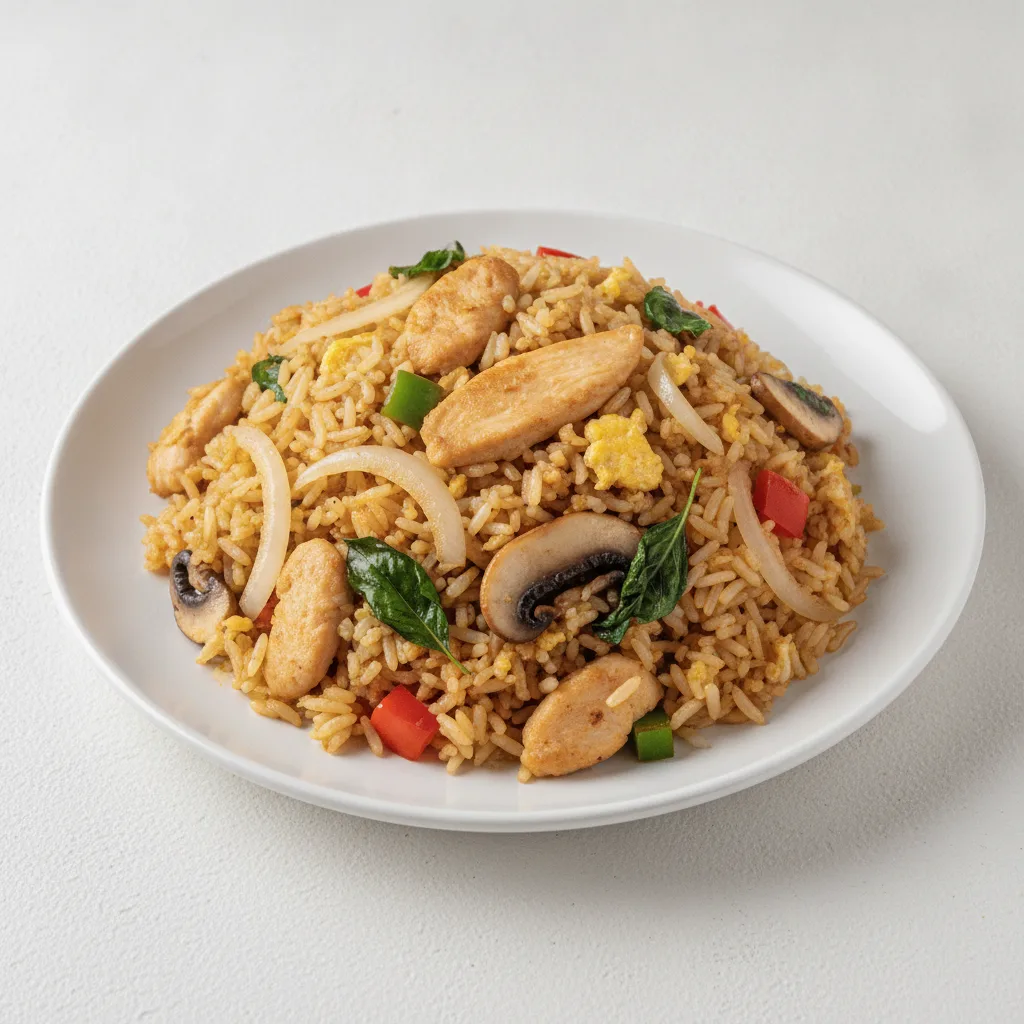 Basil Fried Rice - Chicken