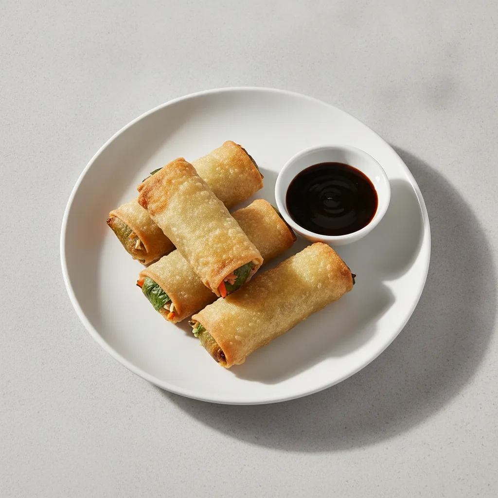 Crispy Spring Rolls (Veggie)