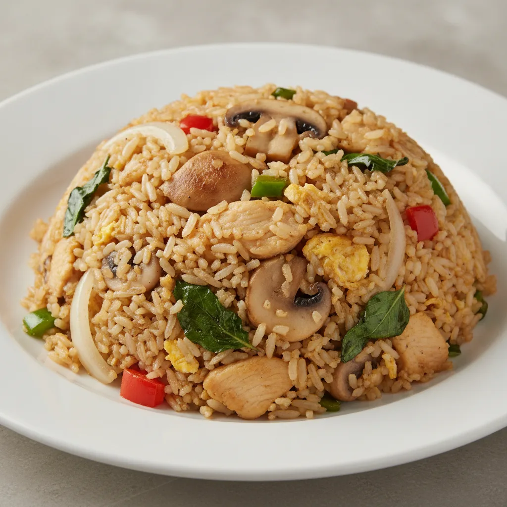 Basil Fried Rice - Chicken