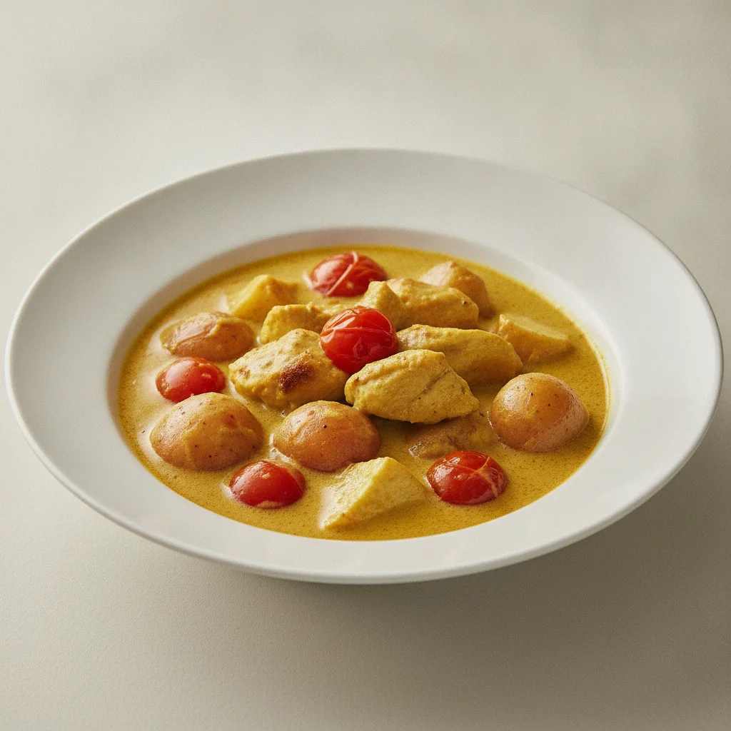 Yellow Curry Entree - Chicken