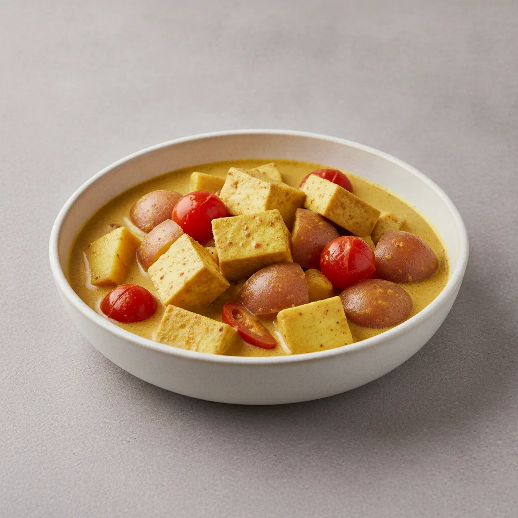 Yellow Curry Entree - Tofu