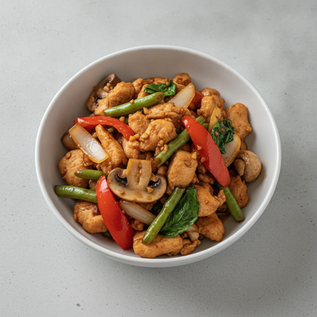 Phad Bai Kaplau (Basil) - Chicken